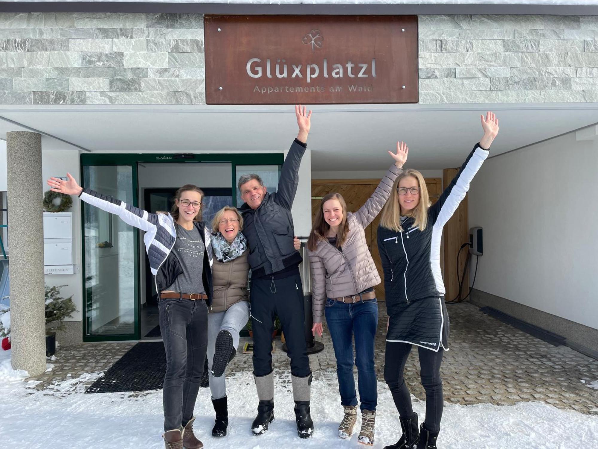 Gluexplatzl Appartements Am Wald سانكت مارتن ام تنيسي المظهر الخارجي الصورة